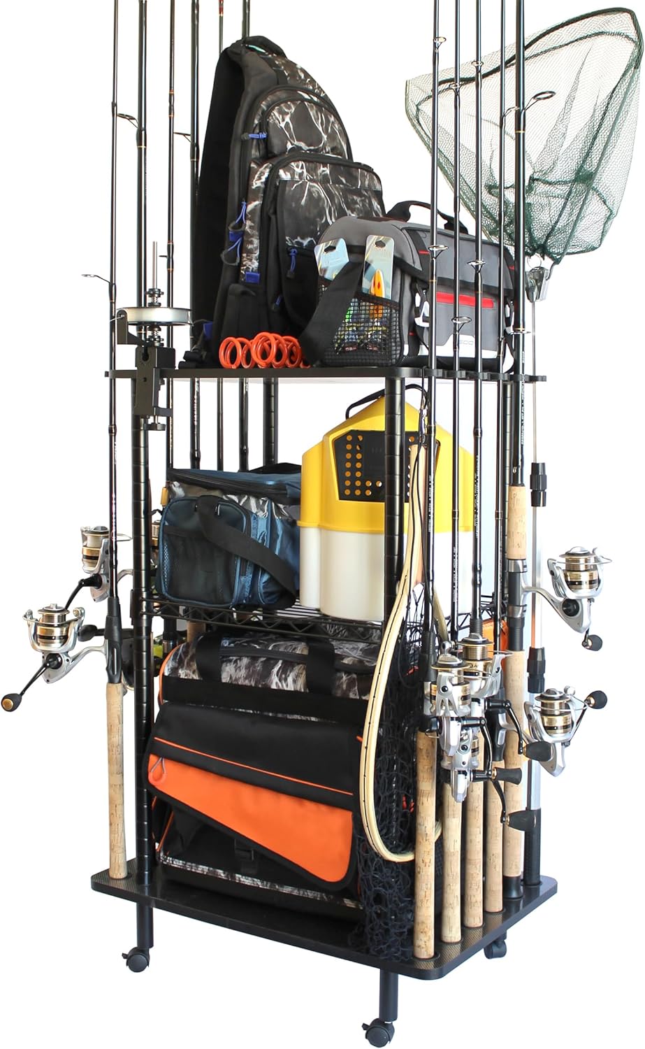 Fishing Rod Holder - Adjustable Fishing Rod Holder for Garage