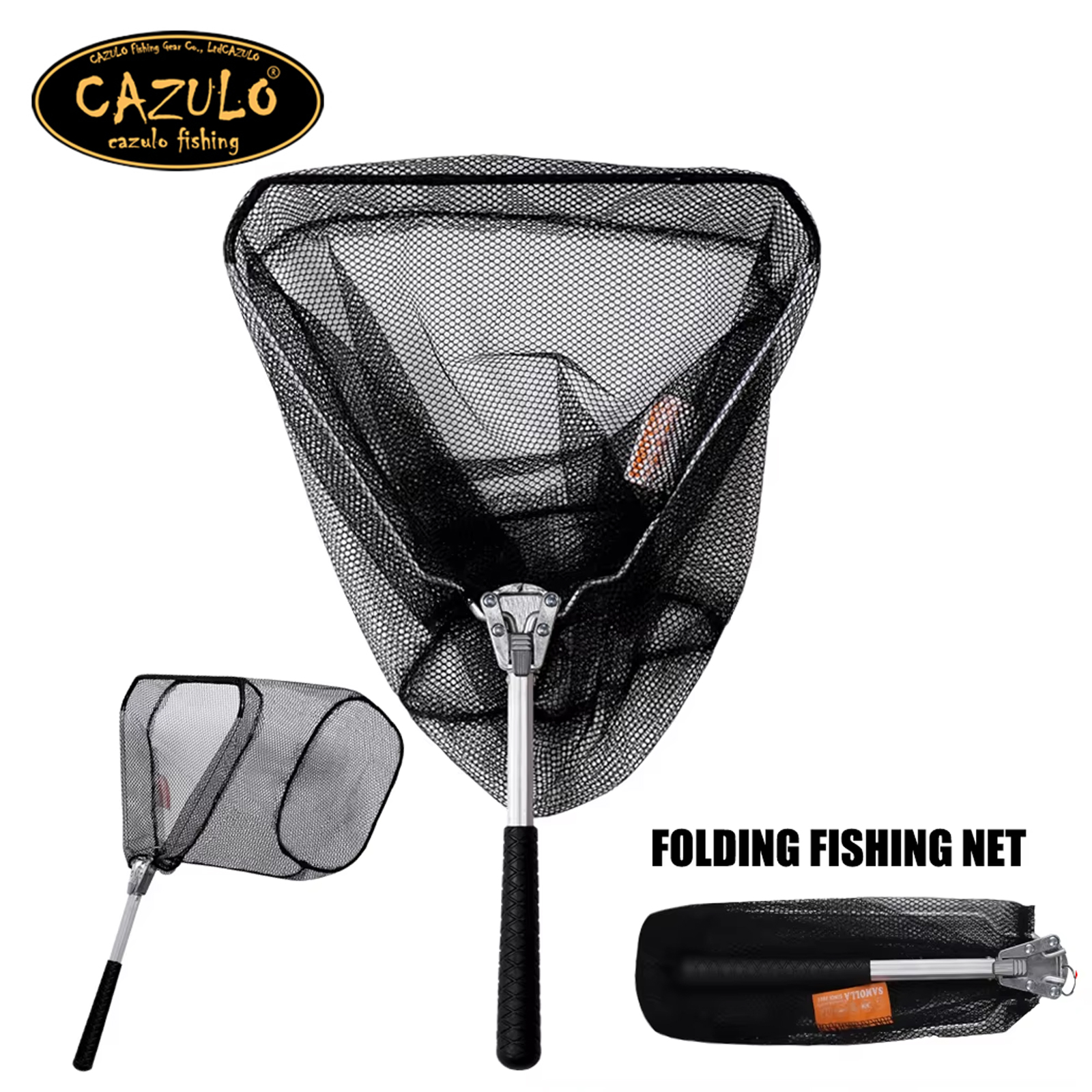 Fishing Rod Fly - CAZULO Folding convenient fishing rod, ultra