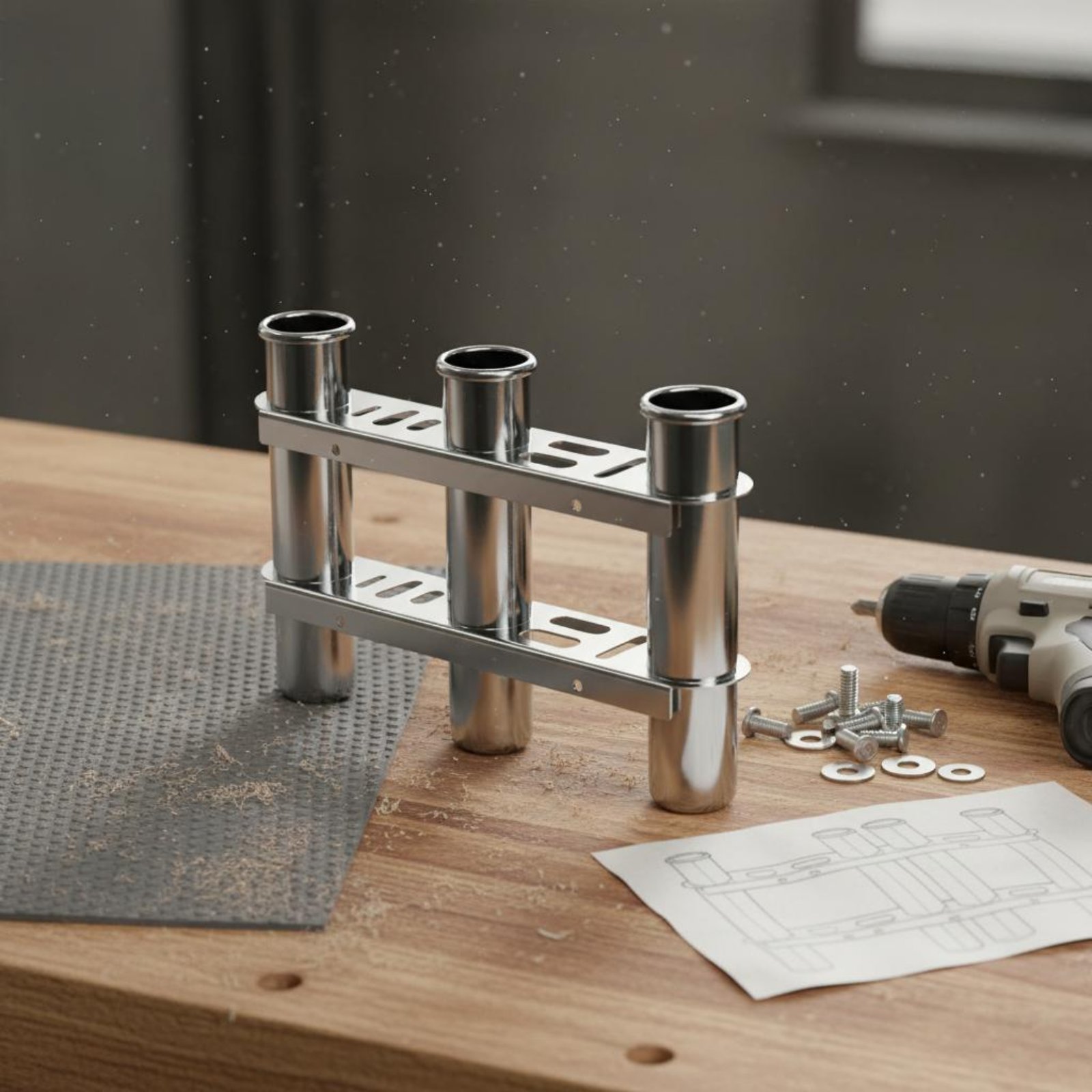 Stainless Steel Boat Rod Holde - огляд і ціна Fishing Rod Rack
