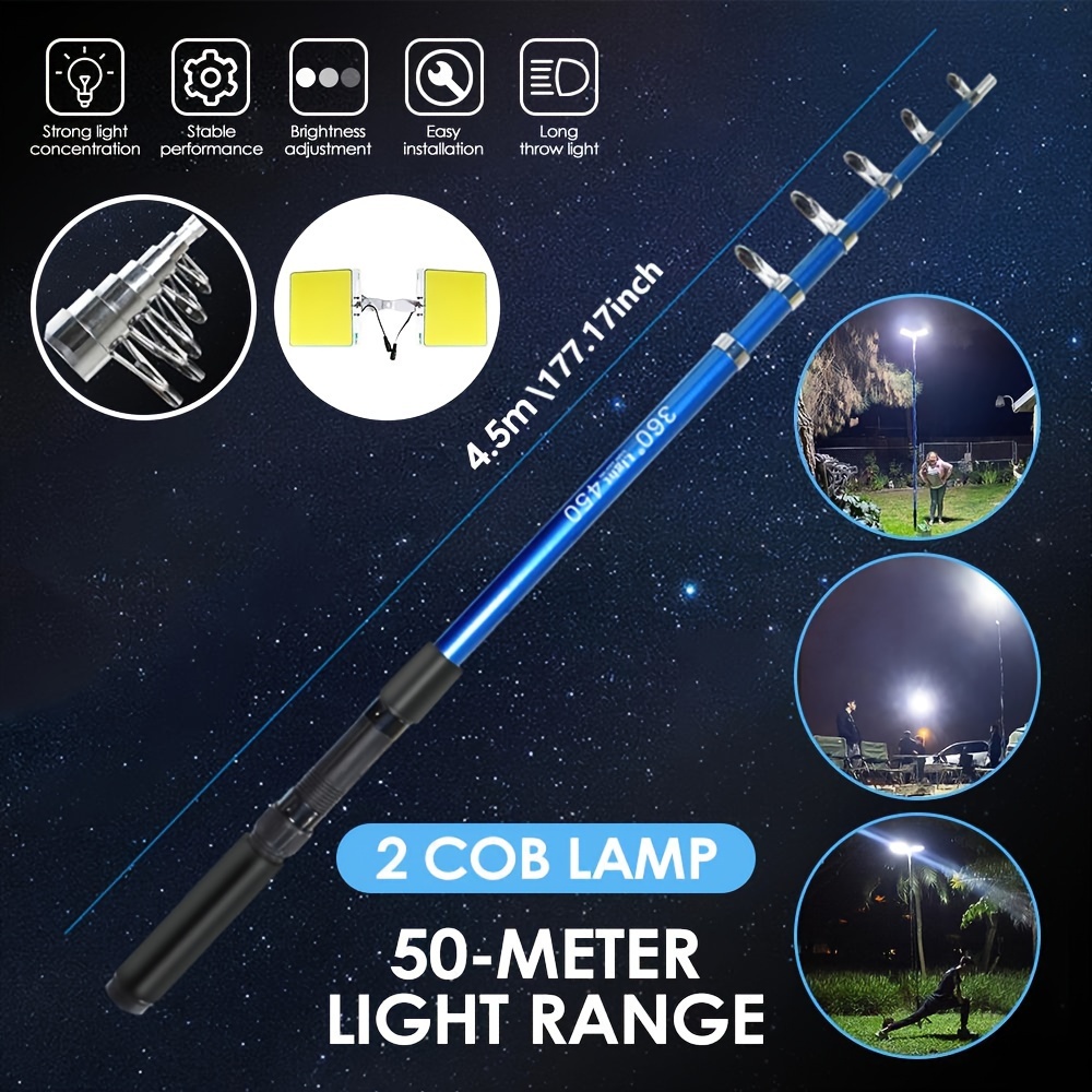 800W 4. 196.85inch Telescopic  - огляд і ціна Fishing Rod Fly