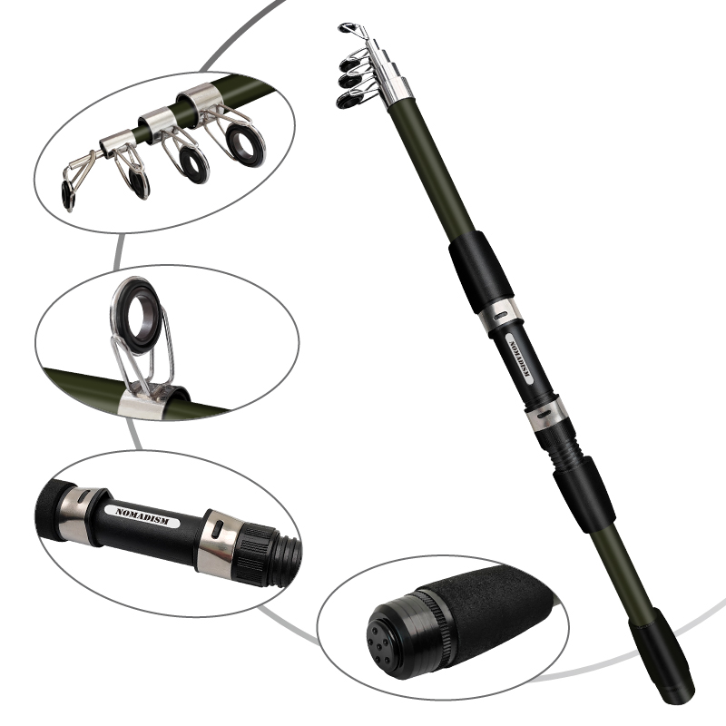1.65m Super Lightweight Carbon - огляд і ціна Fishing Rod Carbon Fiber