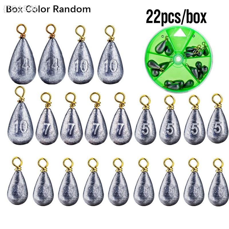 【TG150】22Pcs/Box Fishing Bait  - огляд і ціна Fishing Rod Case