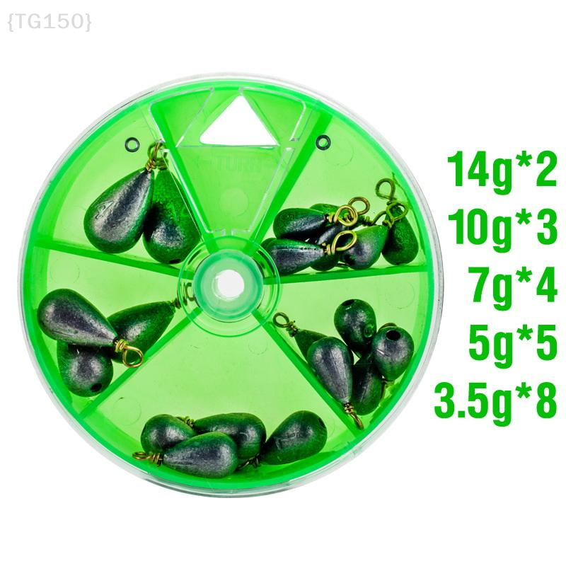 【TG150】22Pcs/Box Fishing Bait  - огляд і ціна Fishing Rod Case