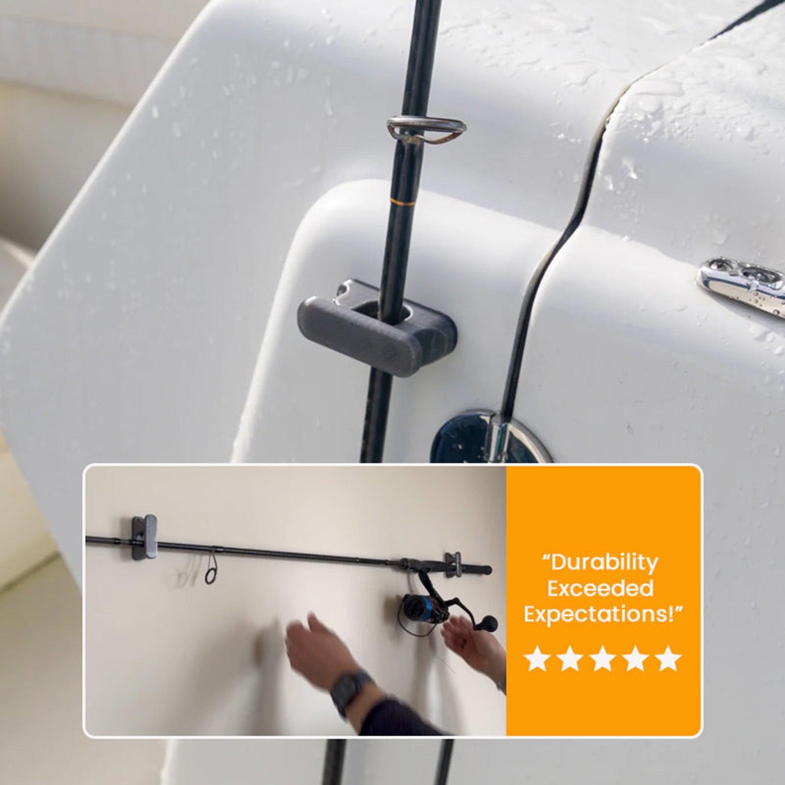 Wall Mount Fishing Rod Holders - огляд і ціна Fishing Rod Rack