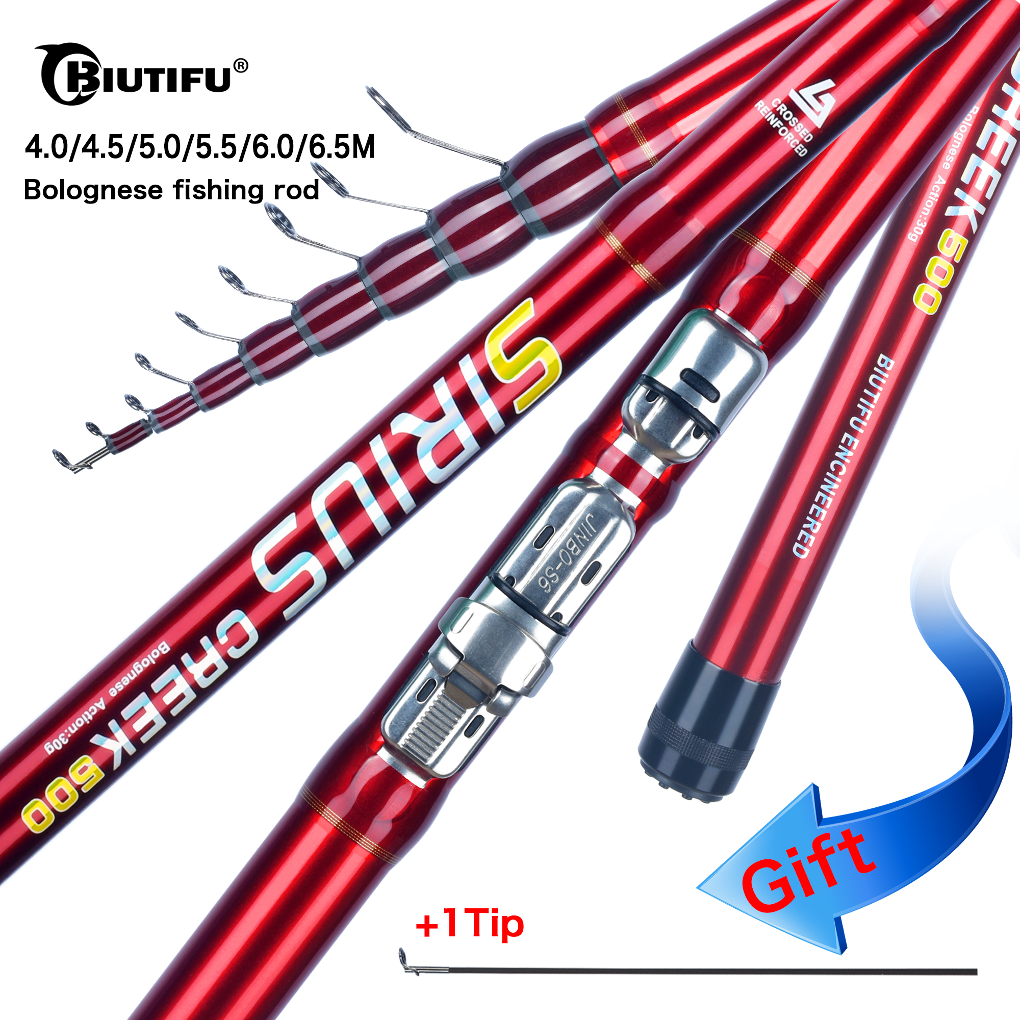 BIUTIFU Telescopic Bolognese F - огляд і ціна Fishing Rod Surf