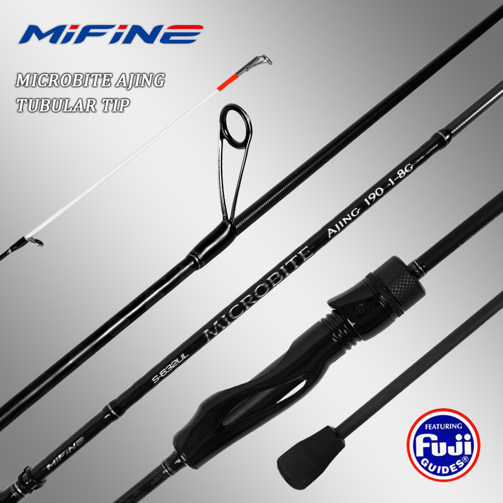 MIFINE MICROBITE AJING Spinnin - огляд і ціна Fishing Rod Surf