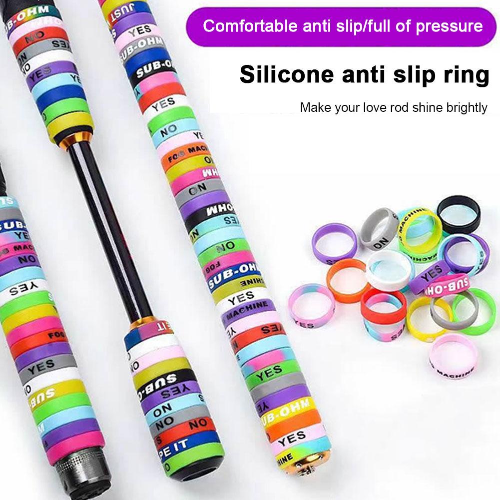 20/50Pcs Silicone Anti-skid Ro - огляд і ціна Fishing Rod Case