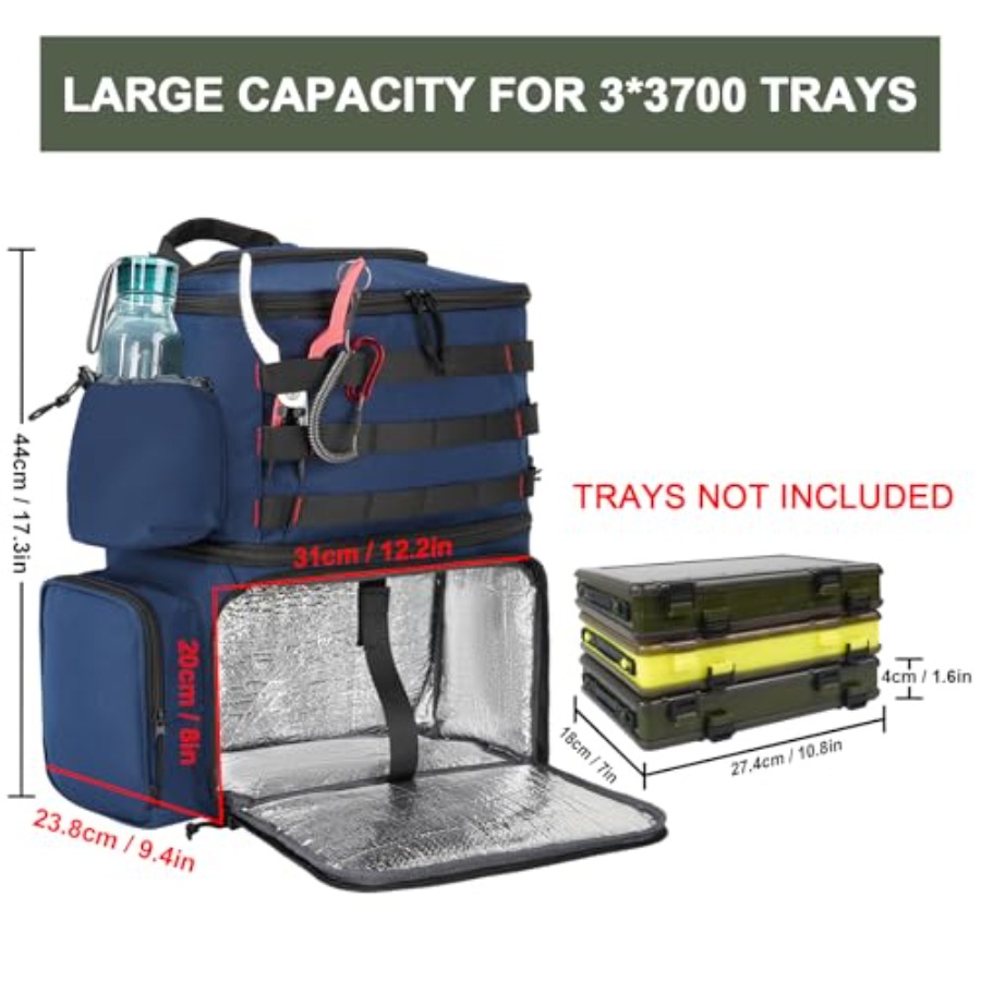 Fishing Backpack, Water Resist - огляд і ціна Fishing Rod Holder