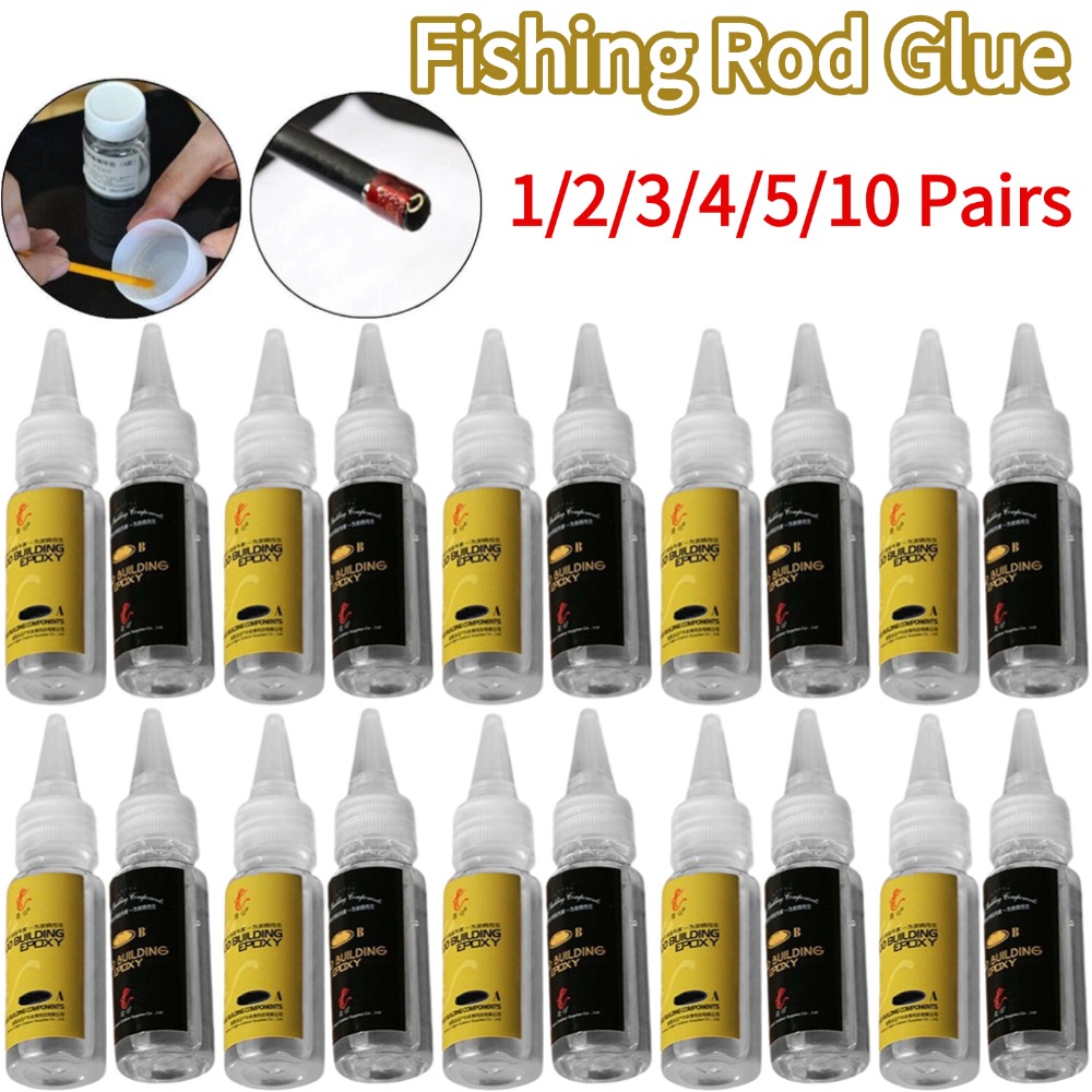 2Pcs Fishing Rod Glue Fishing  - огляд і ціна Fishing Rod Repair Kit
