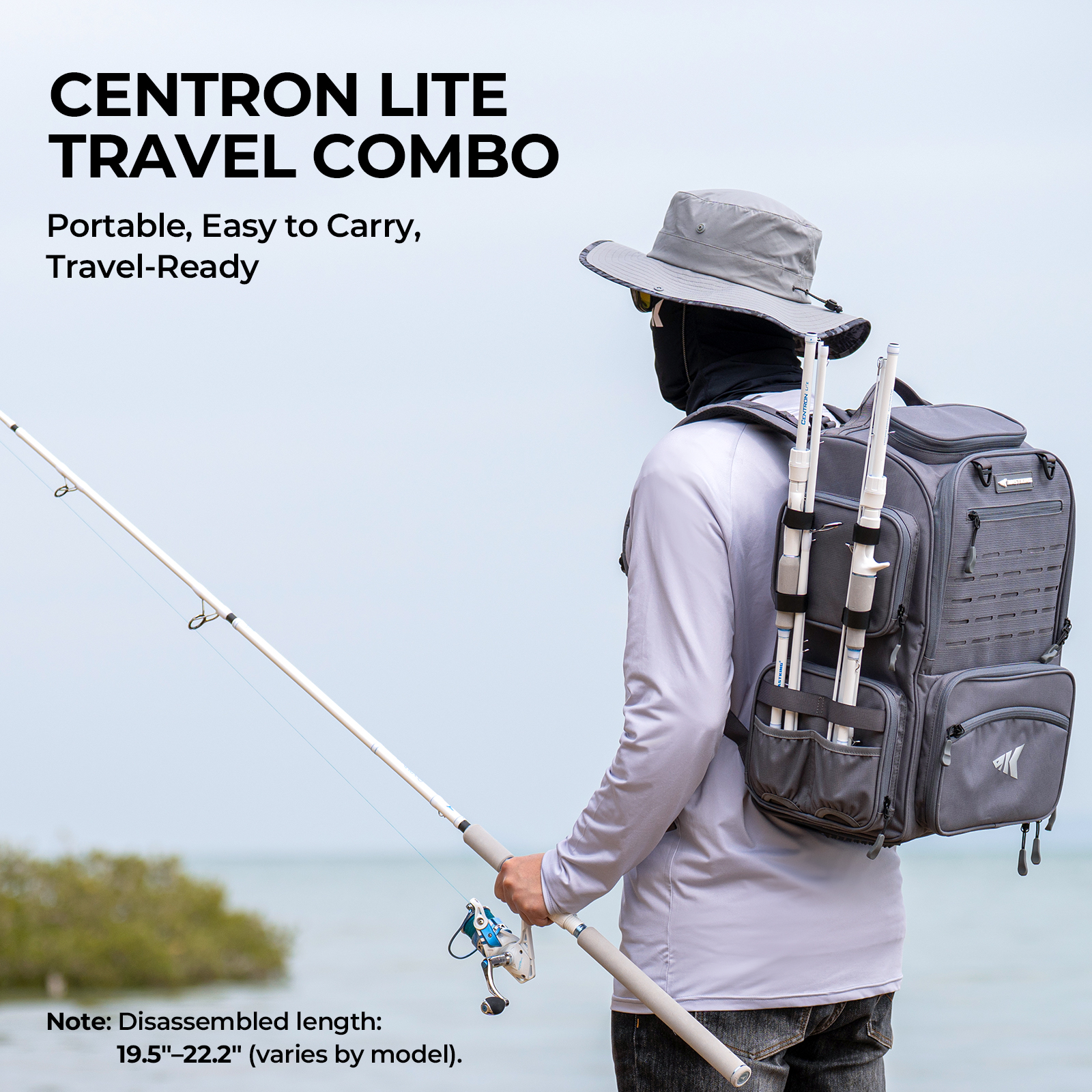 KastKing Centron Lite Travel S - огляд і ціна Fishing Rod Spinning