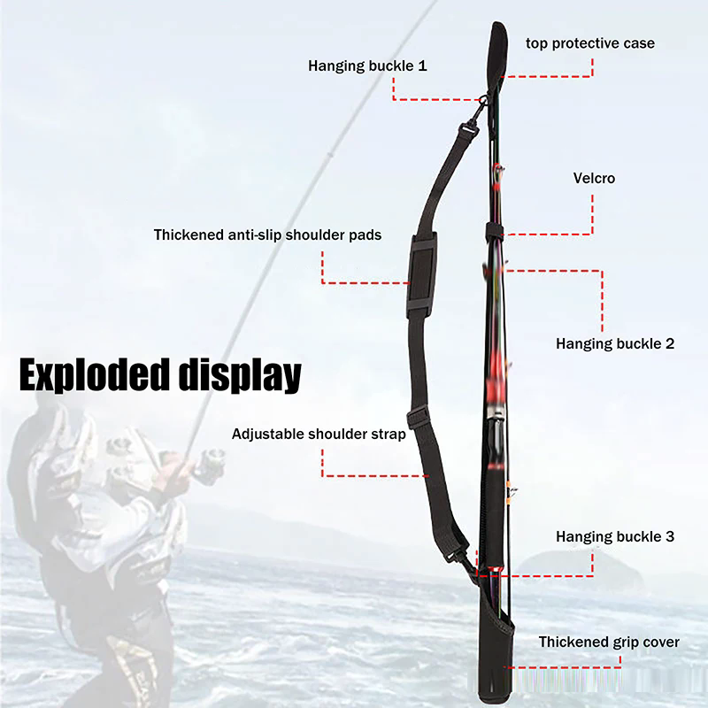 Adjustable Fishing Rod Storage - огляд і ціна Fishing Rod Combo