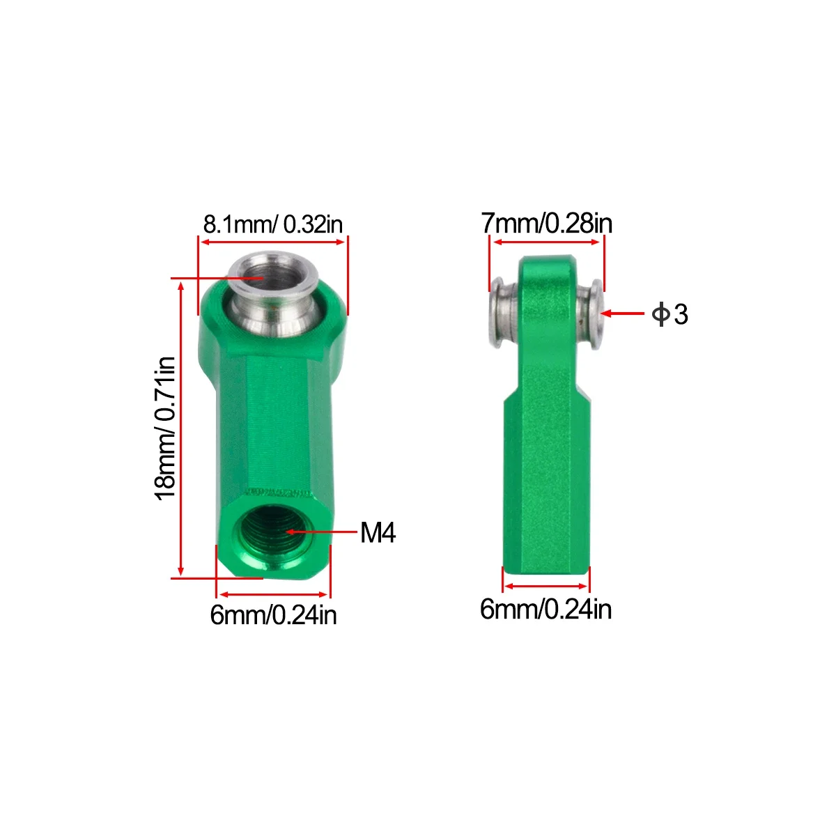 4Pcs M4 Metal Ball Head Holder - огляд і ціна Fishing Rod Holder