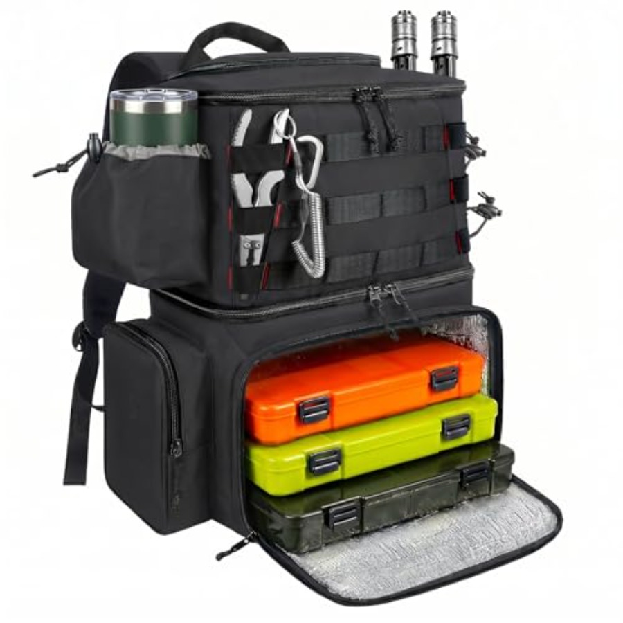 Fishing Backpack, Water Resist - огляд і ціна Fishing Rod Holder