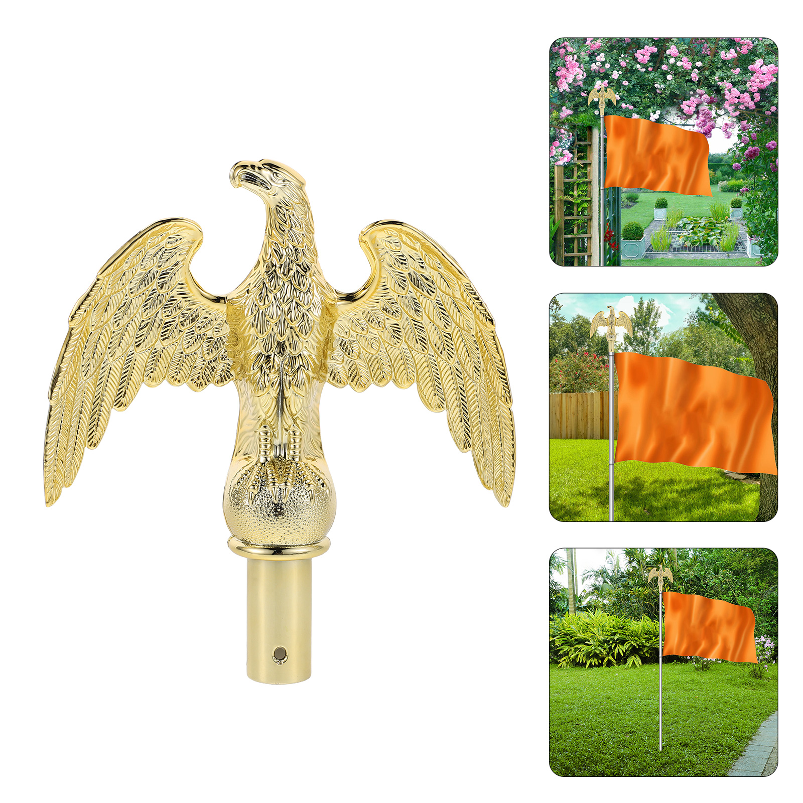 1pc Flagpole Eagle TopperPlast - огляд і ціна Fishing Rod Telescopic