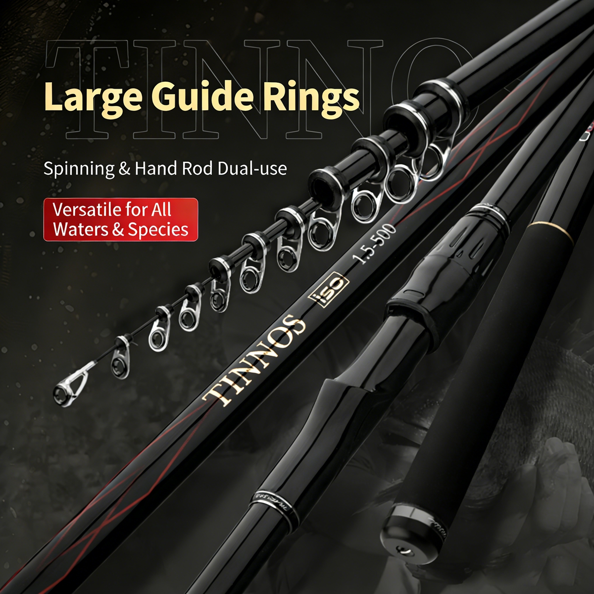 MARISOO TINNOS 30T Carbon Fibe - огляд і ціна Fishing Rod Surf