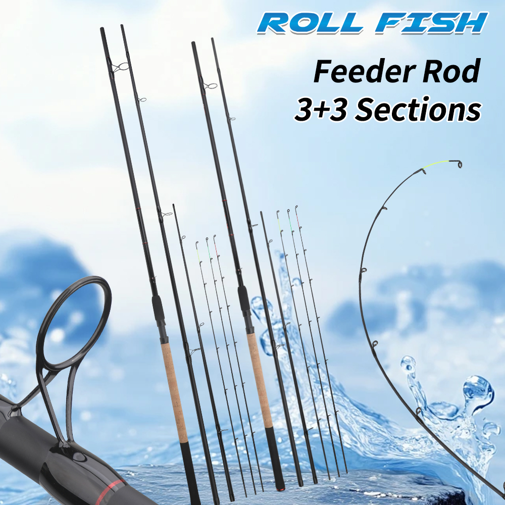ROLLFISH 3.6m/3.9m Carbon Feed - огляд і ціна Fishing Rod Tip Replacement