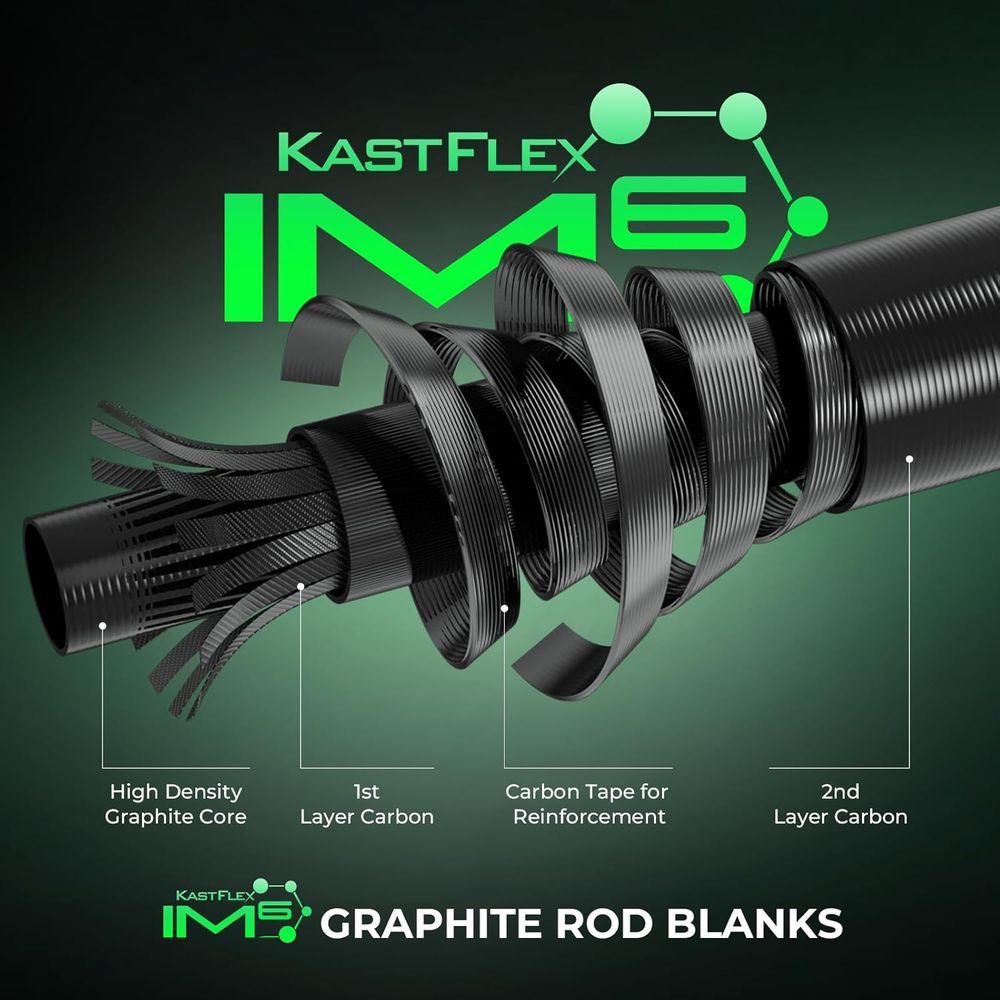 Dual-Tip Graphite Fishing Rod  - огляд і ціна Fishing Rod Spinning