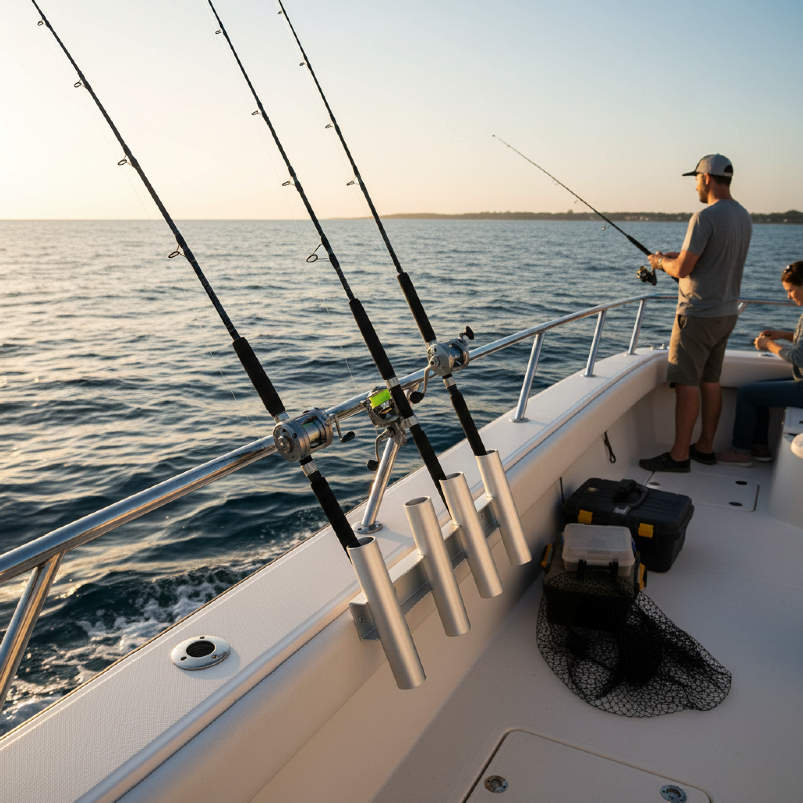 Marine Fishing Rod Rack Alumin - огляд і ціна Fishing Rod Rack