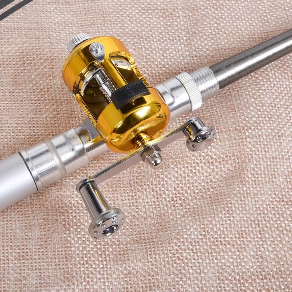 Mini portable steel pen fishin - огляд і ціна Fishing Rod Case
