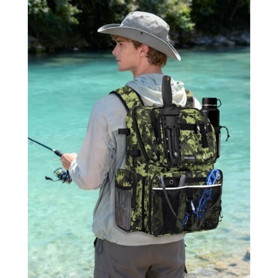 Fishing Backpack with Rod Hold - огляд і ціна Fishing Rod Holder