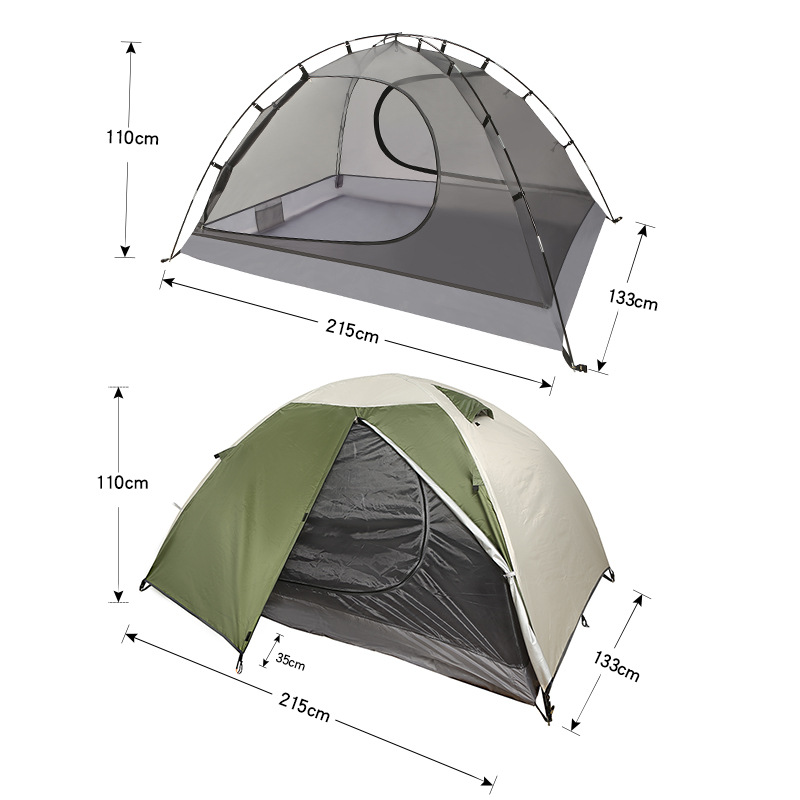 1Backpacking Tent 2 Person Lig - огляд і ціна Fishing Rod Travel